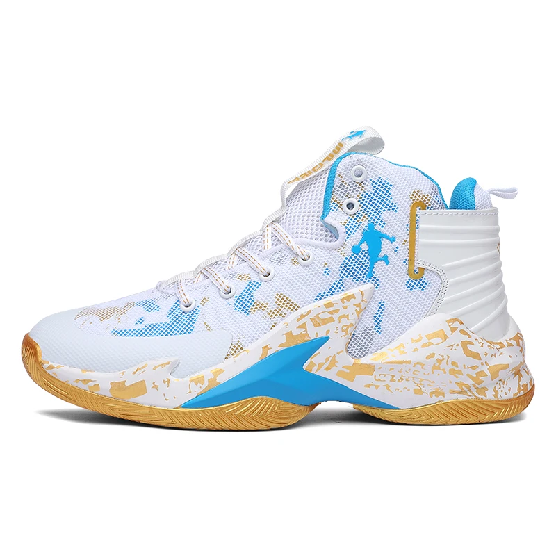 Brand Men Basketball Shoes Breathable Running Sneakers Male Sport Shoes High Top Boots Man Trainer Shoe Basket Athletic Sneakers