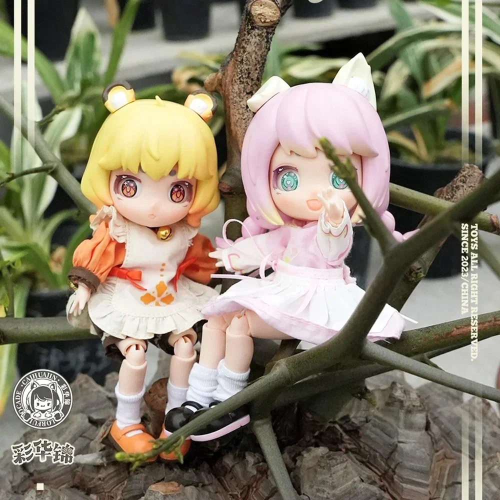 Разноцветная парчовая аниме-фигурка подвижная Коллекционная декоративная