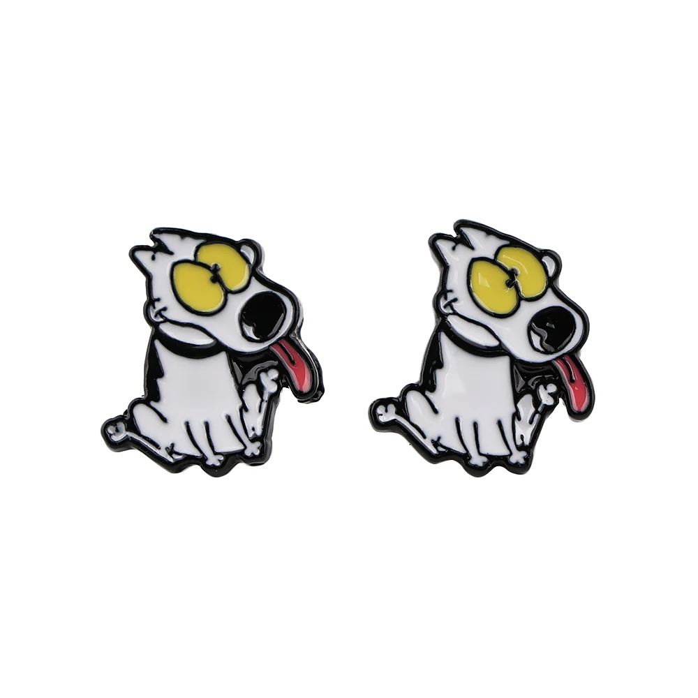 

C2038 New Korea Cute Anime Piercing Ear Stud Earrings For Womans Enamel Jewelry Earrings Unusual Gift for Girl Wholesale
