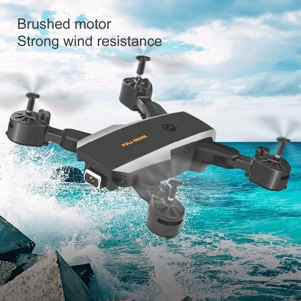 

Модная игрушка-Дрон, легко носить с собой, лопасти вентилятора, Квадрокоптеры, игрушка, складной самолет с двойной камерой