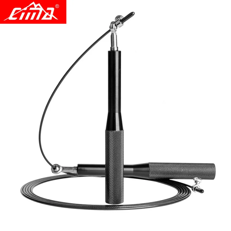 Скакалка с подшипником светильник Легкая металлическая скоростная для фитнеса и