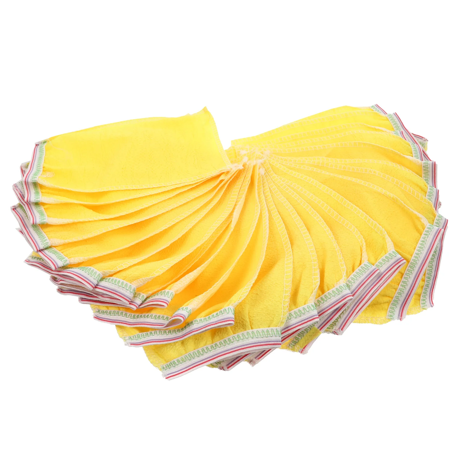 

25 Pcs Texture Bath Gloves Scrubber Body Spa Mitt Disposable Towels Bathing Loofah Womens Glives