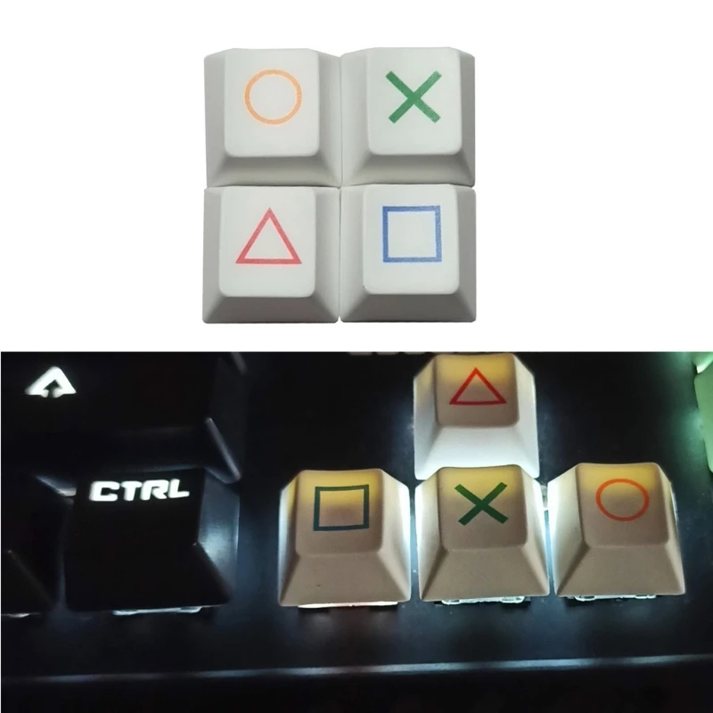 

for Creative Dye Sublimation Keycaps 4 Keys Mechanical Keyboard OEM Profile Keyc Dropshipping