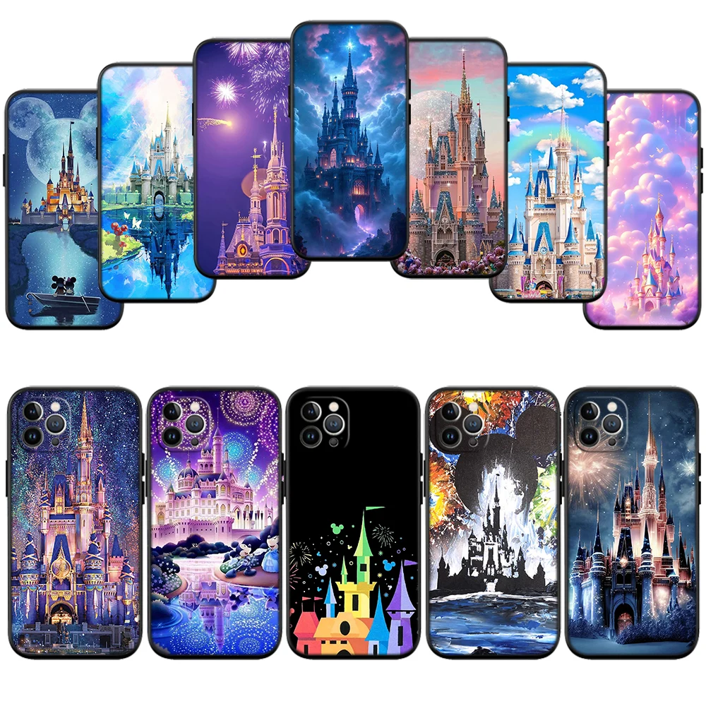 Фото Новый высококачественный чехол-накладка DS4 Disney Castle World для iPhone SE X XS XR 16E 17 11 Pro Max 8 7 6 6s Plus Air №3