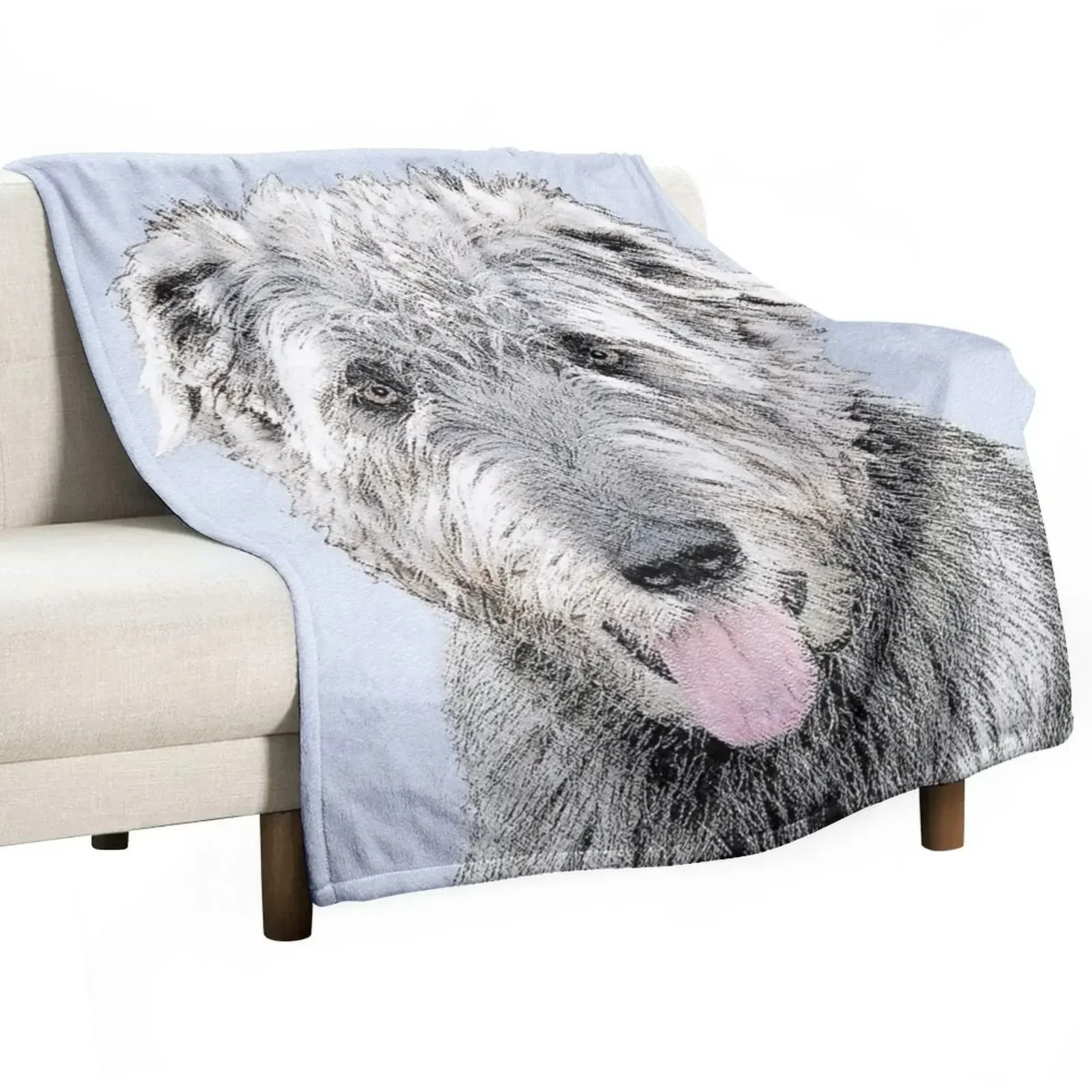 Ирландское одеяло с волчьим краем роскошные стеганые одеяла