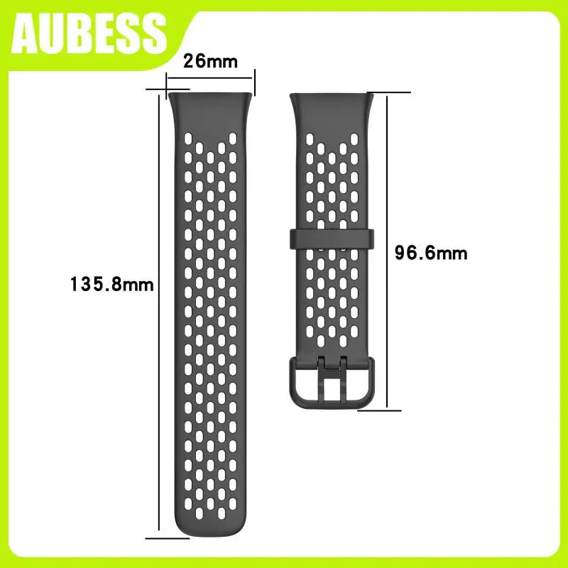 

Smart Accessories Watchband Replacement Breathable Watch Strap Sports 26mm For Bracelet 7pro Wristband