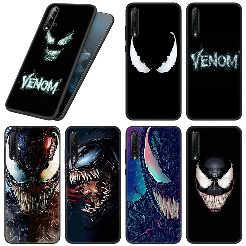 

Venom Dark Phone Case For Huawei Honor 7A 7S 8A 8S 8C 8X 9A 9C 10i 20i 20S 20E 30i 9X Pro 10X Lite Black Soft Cover