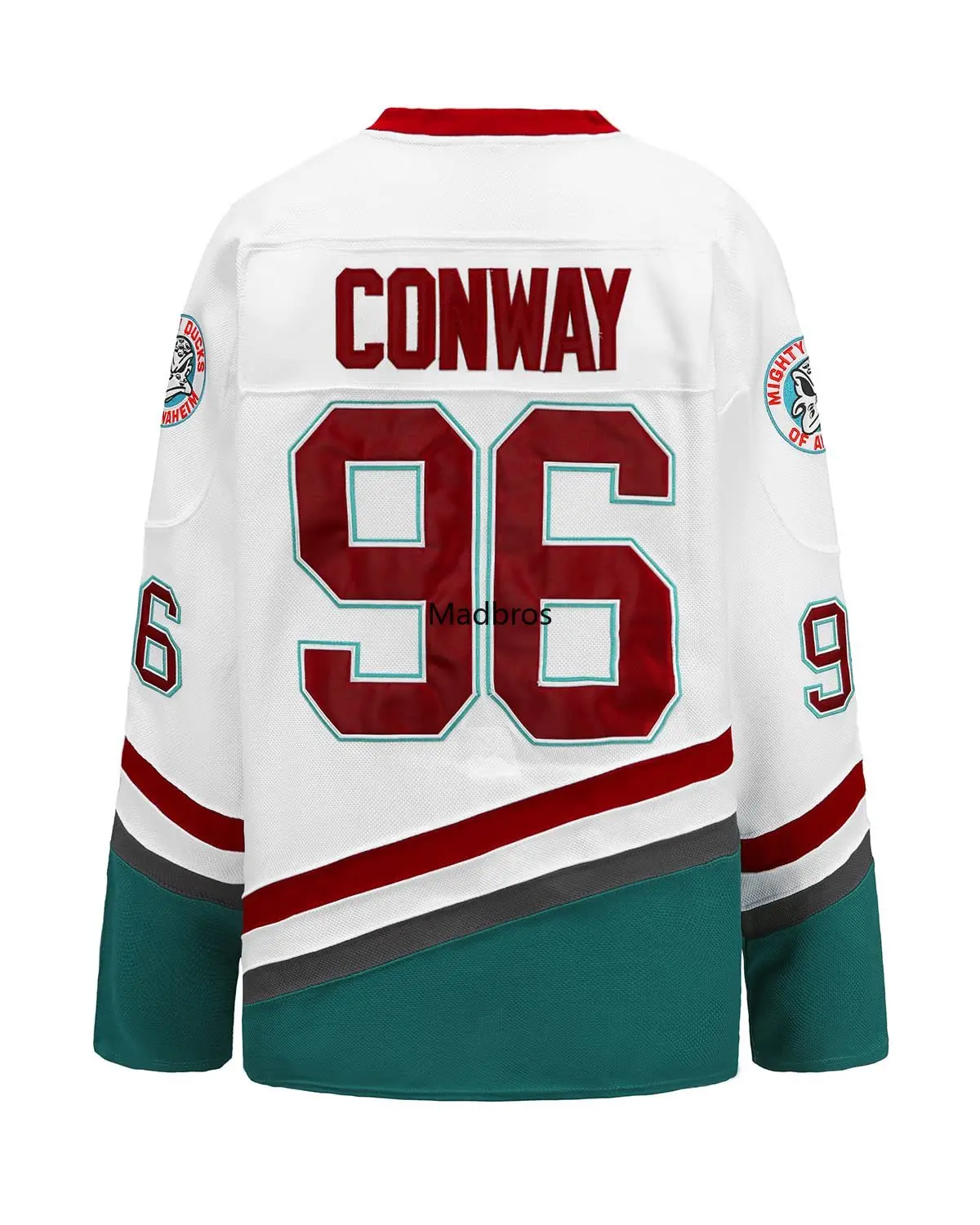 Charlie Conway #96 Mighty Ducks Movie Ice Hockey Jerseys Men Sweatshirts  white