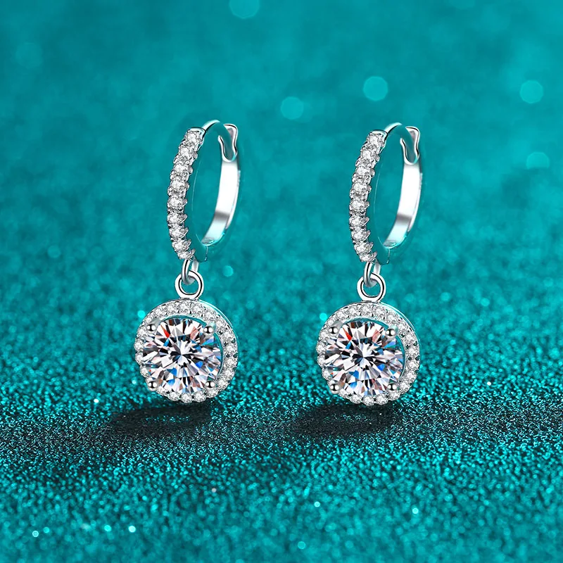 

925 Sterling Silver Female Round Ear Buckle