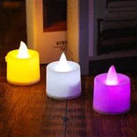led candles lights battery operated flameless warm white candles lights for valentines day birthday party home decoration