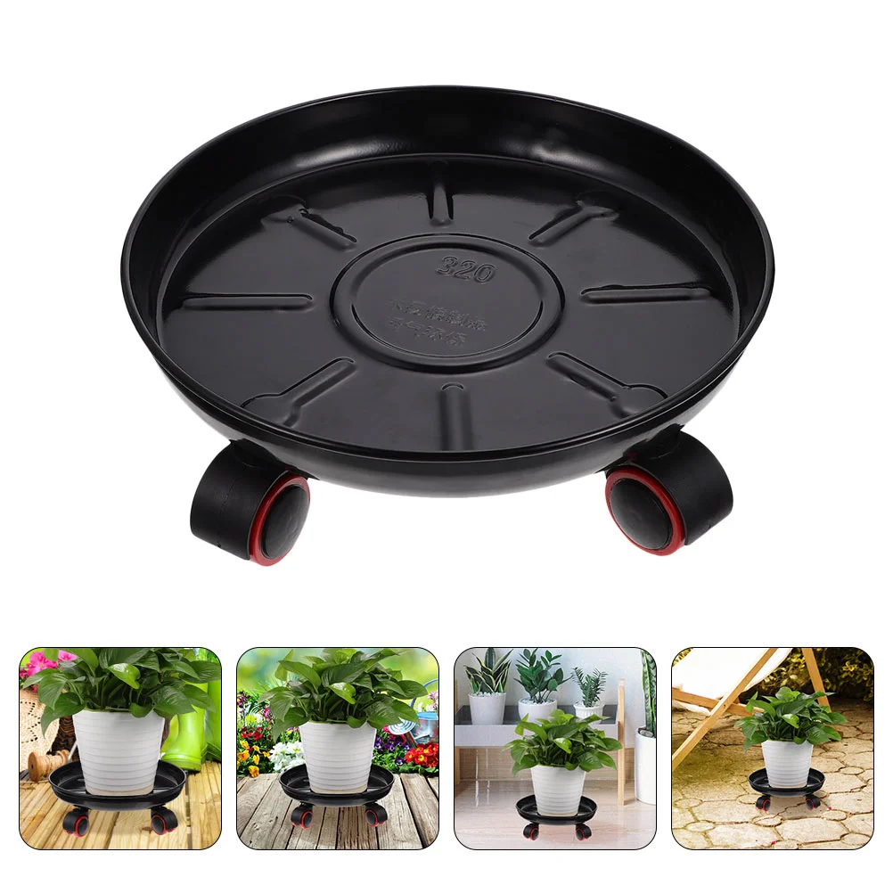 

Поднос для цветочного горшка для использования внутри и вне помещения, железный поднос для садовых растений и фотографий