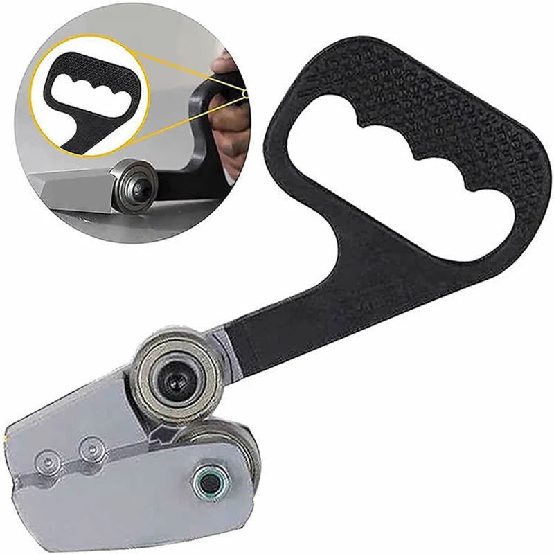 

Резак для резки металла, портативный быстросъемный инструмент для листового металла, простые рукоятки, быстросъемная пластина, противоско...