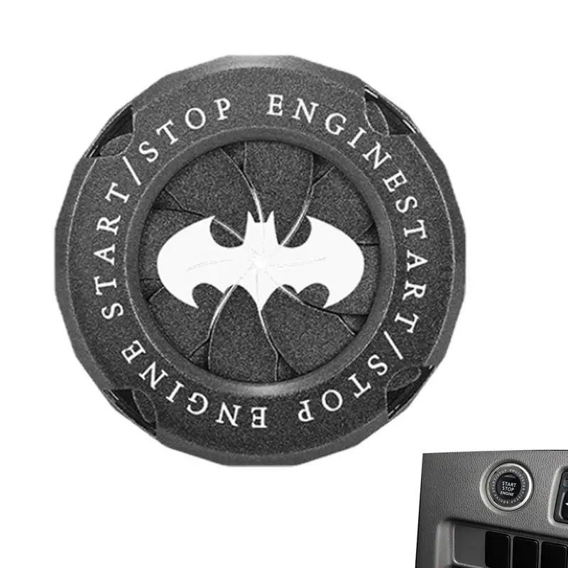

Нажимная кнопка запуска крышка поворотной кнопки зажигания автомобиля аксессуары для автомобильного интерьера Защитная крышка двигателя с аниме