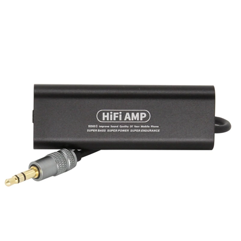 

Hot-SD05 Mobile Phone Amp, HIFI Headphone Audio Amplifier, High Thrust, High Impedance, Long Battery Life