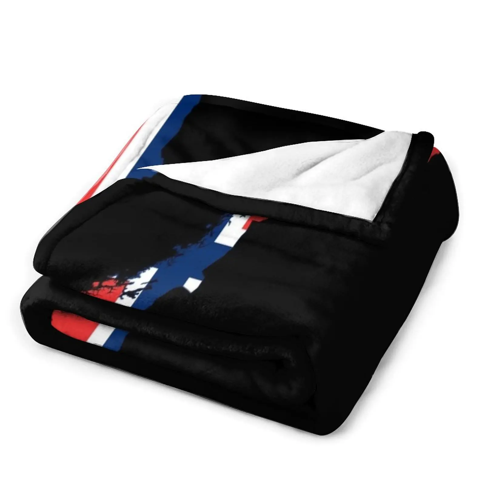 Плед-одеяло для Хэллоуина с картой флага Норвегии одеяла диванов летнее