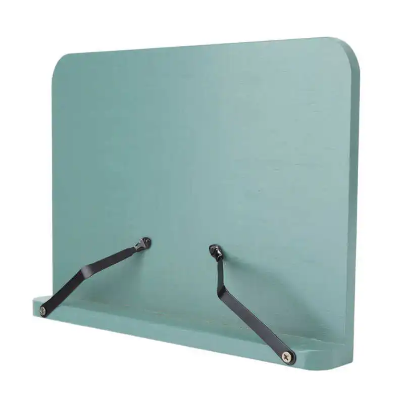 

Foldable Desk Bookrest Reading Stand Compact Stable Hold Multipurpose with Page Paper Clip for Laptop