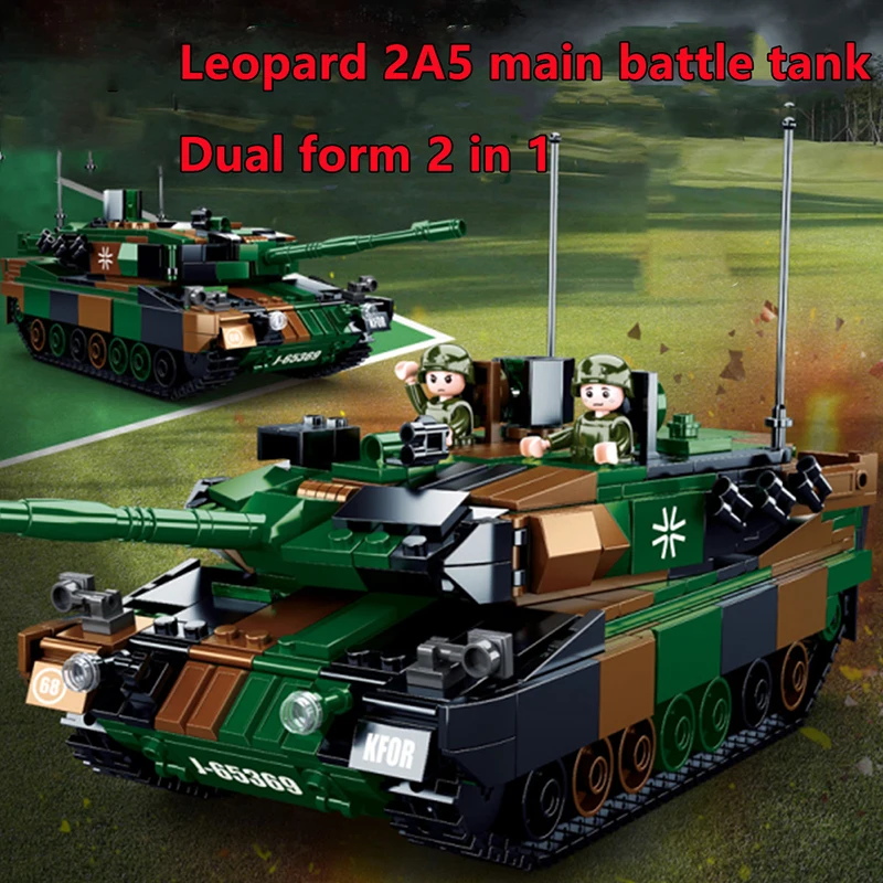 Строительные блоки времен Второй мировой войны: немецкий танк Panzer VIII Maus № 8 с