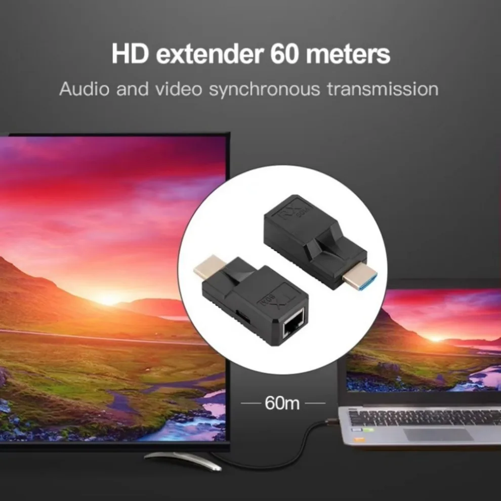 Удлинитель HDMI-совместимый 60 м