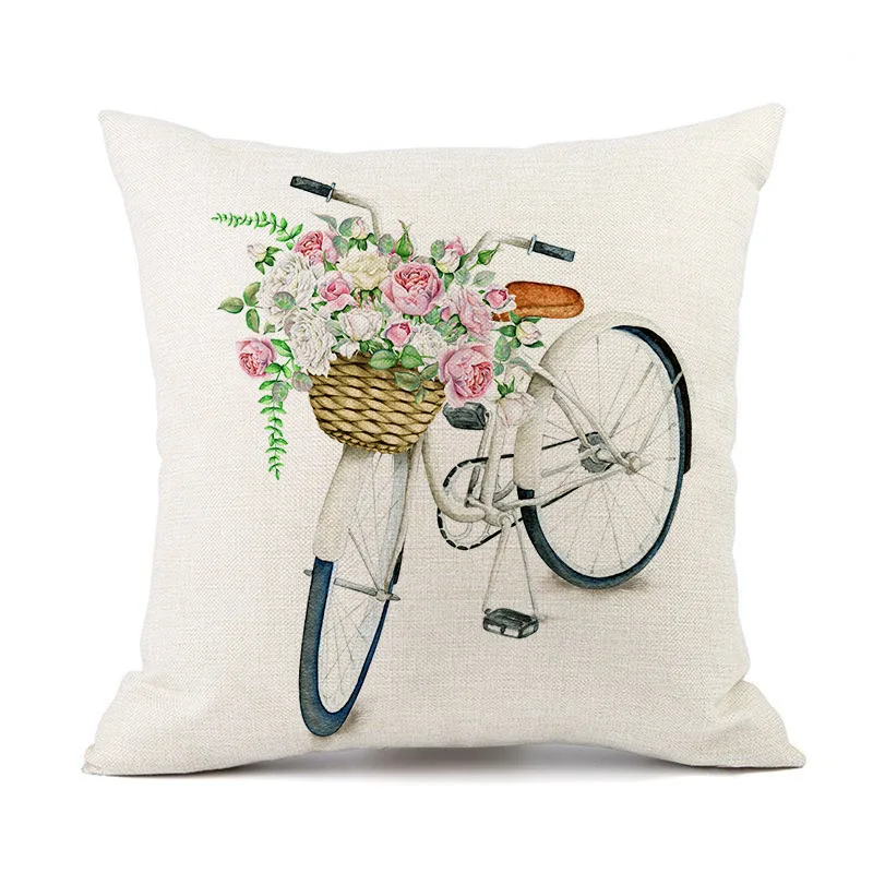 Рисунок 3 - Наволочка льняная с цветочным принтом