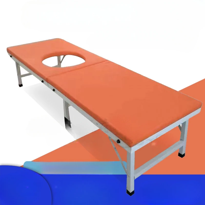 Деревянные массажные столы для физиотерапии, Складные портативные специальные массажные столы, Lettino Estetista, салонная мебель QF50MT