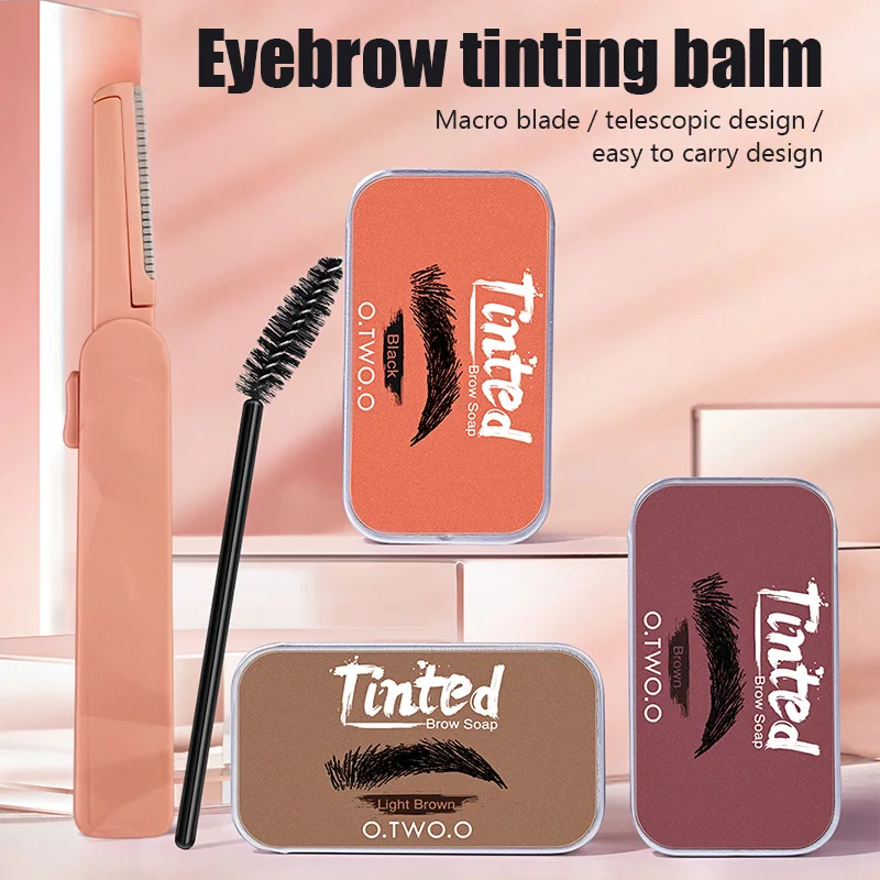 

Новинка, гель для бровей, воск, мыло для бровей, 4 цвета, тонировка, усилитель бровей, натуральное мыло для макияжа, стильная Лепка для бровей, ...