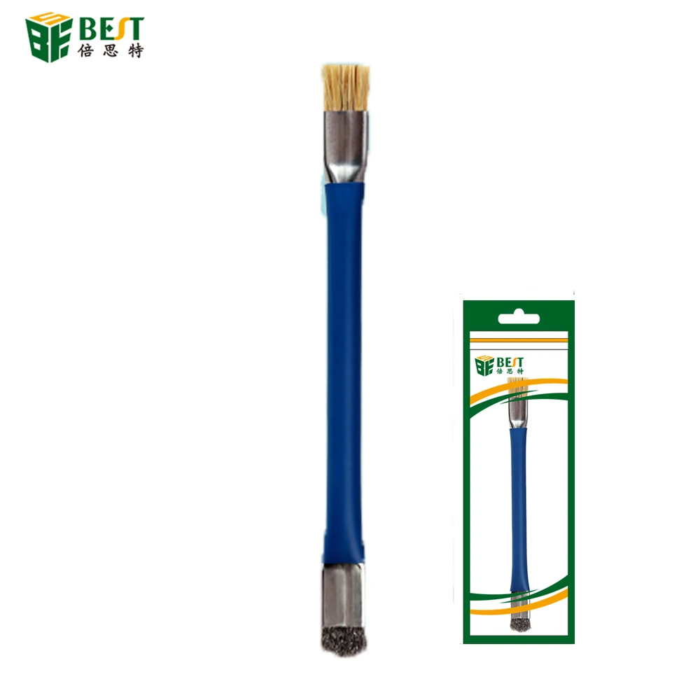 

1 шт., Антистатическая твердая щетка с двойной головкой для чистки клавиатуры компьютера