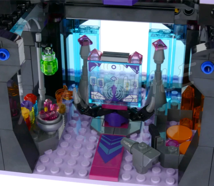 1096 шт. супер-истребитель для девочек Eclipso Dark Palace невидимые драгоценности