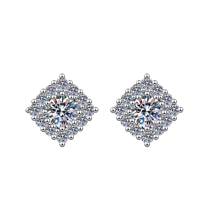 

Luxury Zircon Earrings For Women Trendy Sparkling Bridal Jewelry Elegant Wedding Accessories Charms Bargains Aretes De Mujer