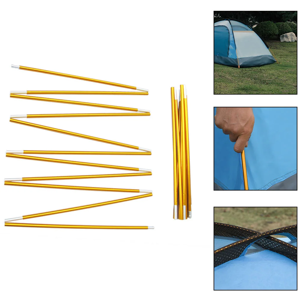 

Tent Tarp Poles Pole Support Rod Stick Tool Outdoor Frame Camping Canopy Repair Kit Fiberglass Replacement Telescopic Rods