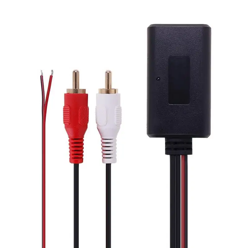 Автомобильный Универсальный беспроводной музыкальный адаптер Bluetooth модуль Rca Aux