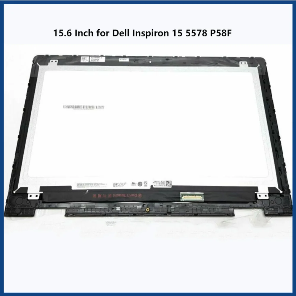 

15.6 Inch for Dell Inspiron 15 5578 P58F Laptop LCD Screen Display Touch Assembly 40pins FHD 1920*1080