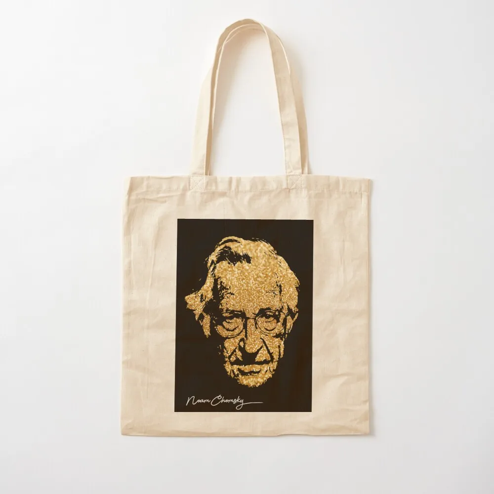 Сумка-тоут Noam Chomsky с портретом ручная сумка женские сумки многоразовые
