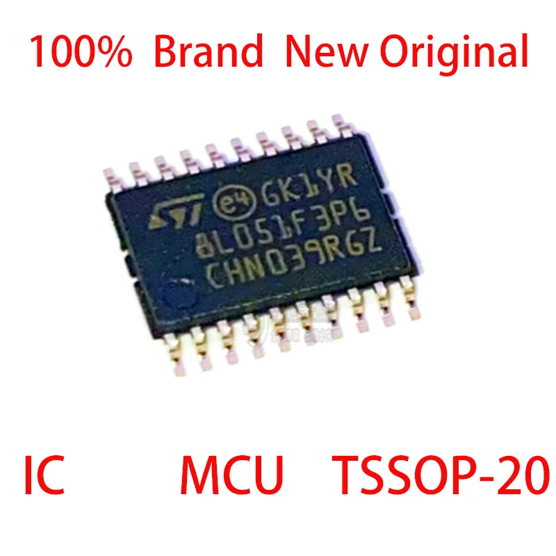 

STM8L051F3P6TR 100% Brand New Original STM STM8L STM8L051 STM8L051F3P STM8L051F3P6 MCU TSSOP-20