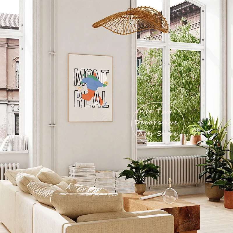 Картина с изображением персонажа Нью-Йорка Бретани из города Сиэтл