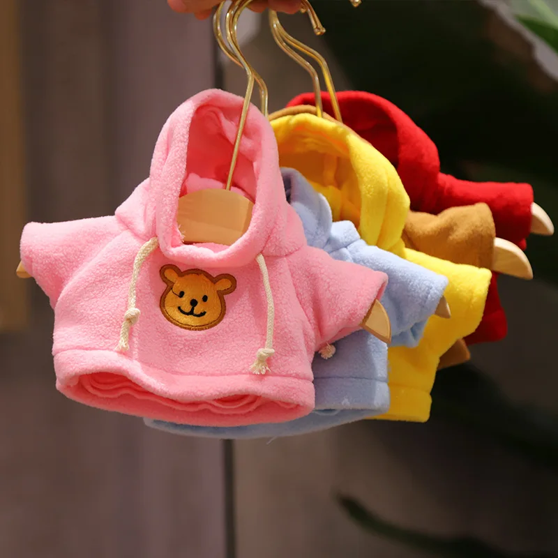 

Doll Accessories For 30cm Duck Dog Plush Dolls Clothes for 30cm LaLafanfan Duck Cotton Skirt Overalls Ducks Animal Clothing Toy