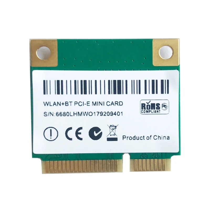 

Mini Pcie Wireless Card MC-AC7265 Wifi Adapter Bluetooth-compatible4.2 1167Mb Dual-Band 5GHz/2.4GHz 802.11AC