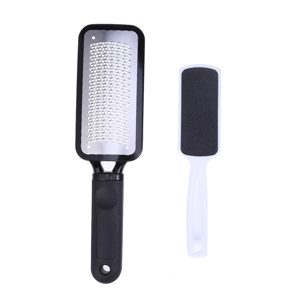 

2 Pcs Metal Pedicure File Cracked Skin Corns Callus Remover for Men