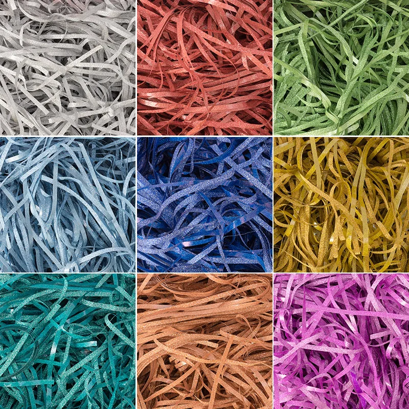 

Paper Raffia Shredded Paper Decoration DIY Confetti Gift Box Filling Material Wedding Marriage Decor Accessories 10/30/50/100g