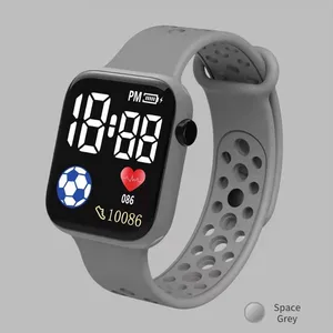 2022 LED Digital Children Watch Luminous Calendar Waterproof Sport Wristwatch Kids Watches for Boys  in USA (United States)