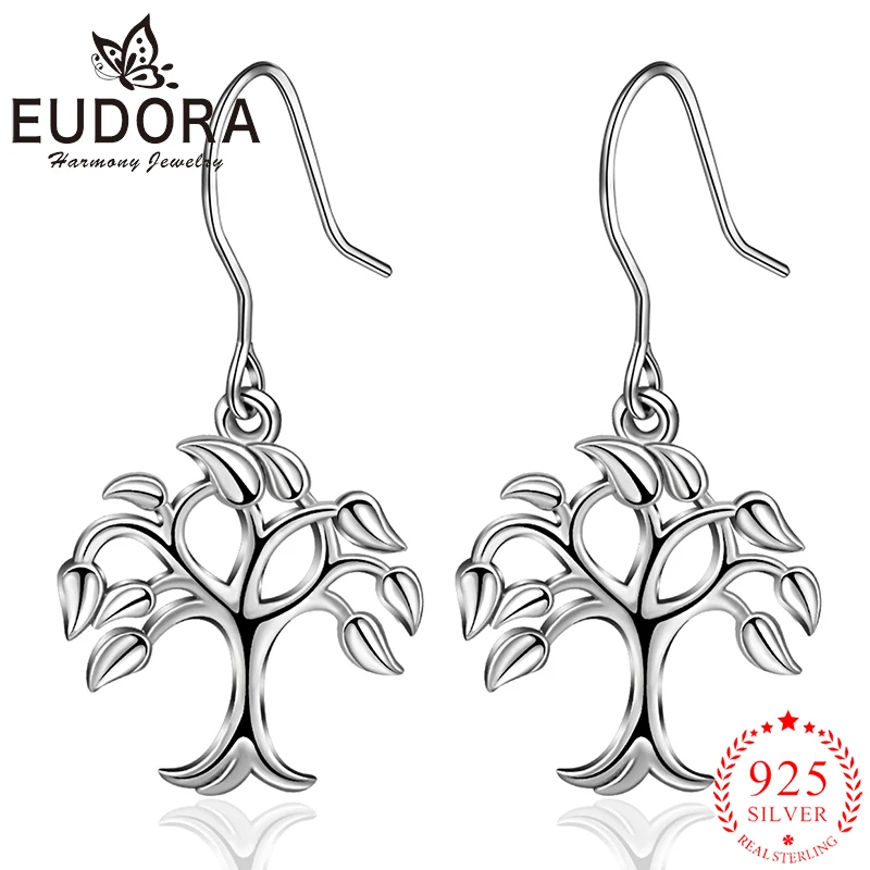 

Серьги Eudora из серебра 925 пробы с защитой от аллергии