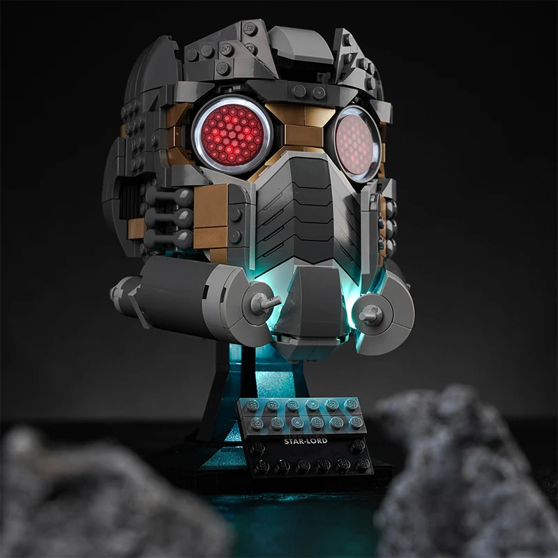 

Hprosper LED Lights For 76251 Star-Lord's Helmet DIY Lighting Design Lamp Set (Not Included Building Blocks)
