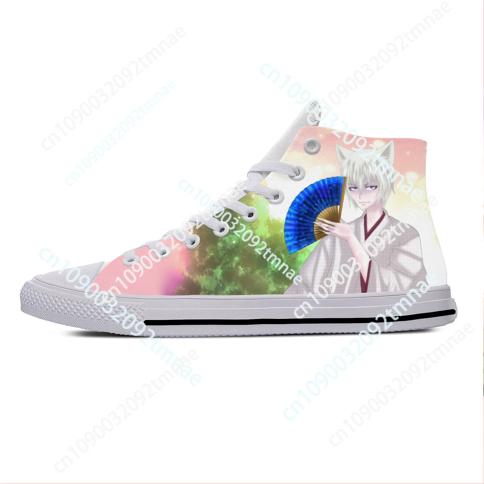 Популярные японские Аниме Манга камисама Kiss Love Tomoe повседневные тканевые туфли