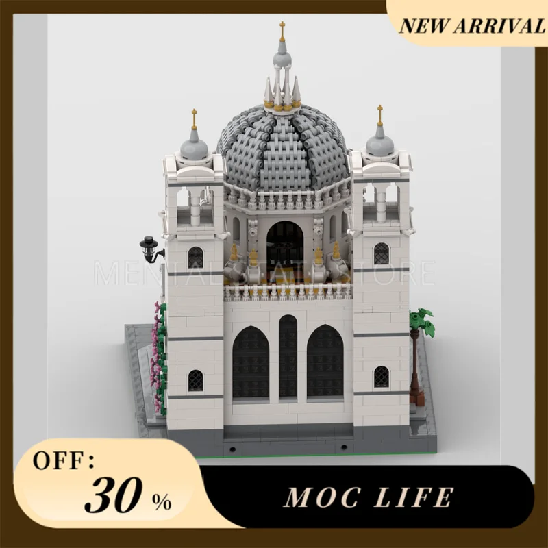 MOC Санта-Мария собор строительные блоки набор