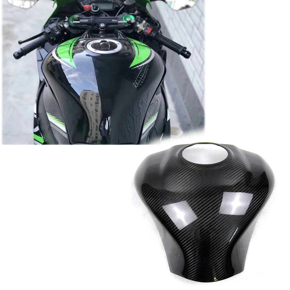 

For Kawasaki ZX-10R ZX10R 2011-2021 ZX-10RR 2016+ ZX-10R SE 2019+ Motorcycle Modified 3K Carbon Fiber Tank Fairing