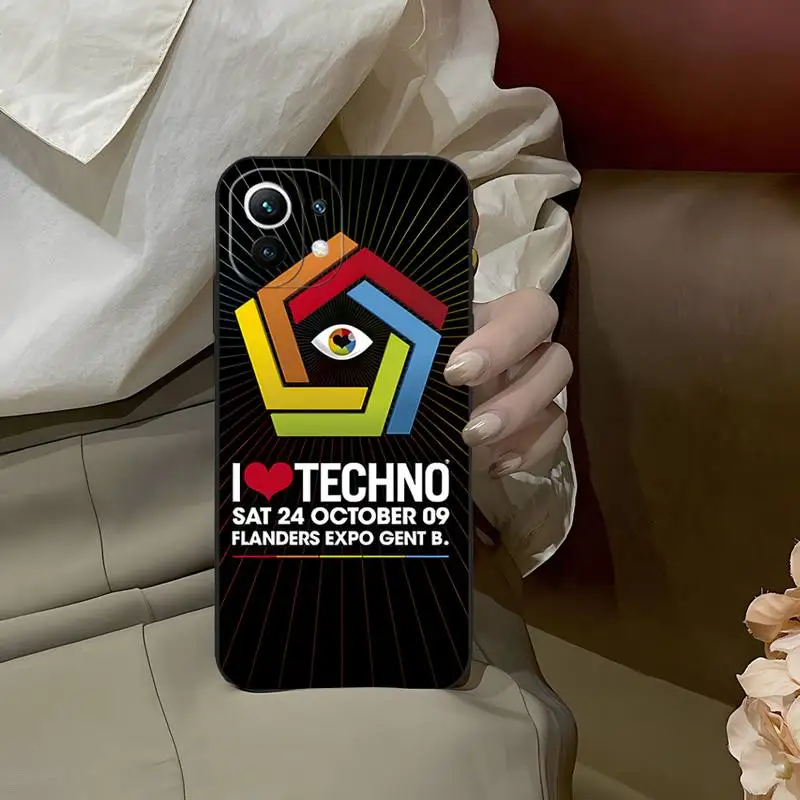 Чехол для телефона с музыкой и технологией Xiaomi Redmi Note 11 11Pro ePro 10 10Pro 9 8 6 Pro 10T 9A 7A 8T