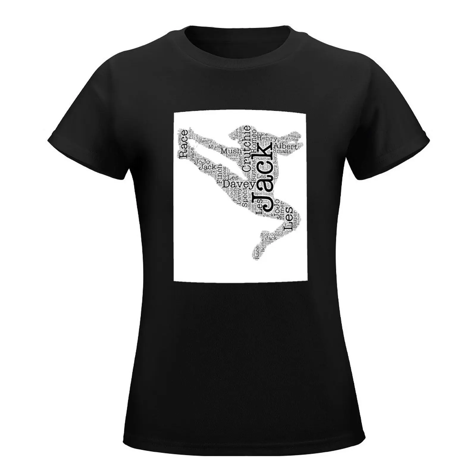 Женская футболка с принтом