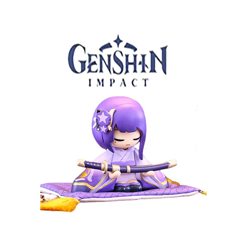 

Genshin Impact Beelzebul Xiao Klee Anime Figure Kawaii Girl Sitting 10cm Pvc Model Toys Game Collection Ornament Doll Kids Gift