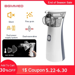 BGMMED ручное медицинское небулайзер оборудование астма портативный ингалятор для детей мини Nebulizador