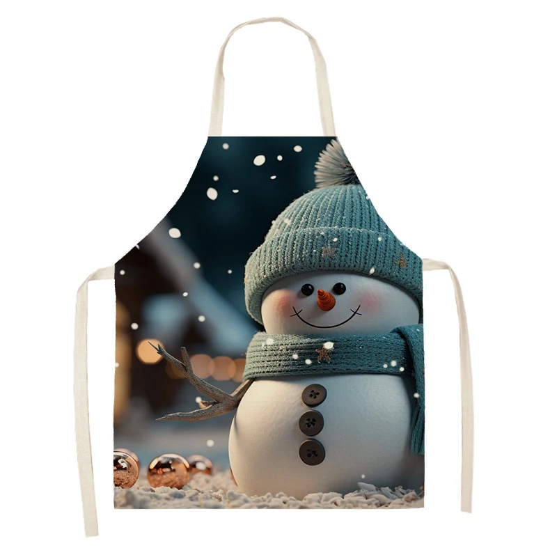 Кухонный Фартук для женщин льняной водонепроницаемый фартук мужчин и детей