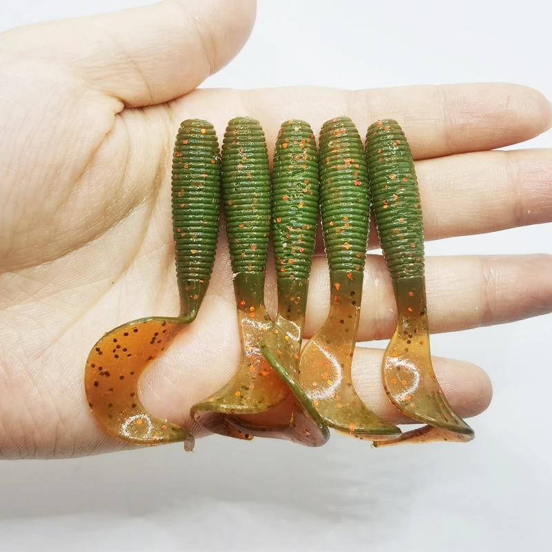 

10PCS Simulation Fishing Lure Luya Soft Bait Fake Bait 6cm/2.8g Slow Sinking Sea Fishing Accessories Artificial Bait Kit